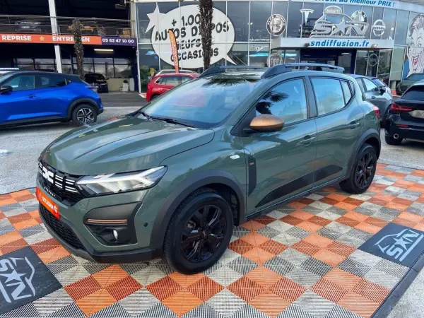 Dacia SANDERO ECO-G 100 BV6 STEPWAY EXTREME + GPS Caméra JA 16" - Photo 2